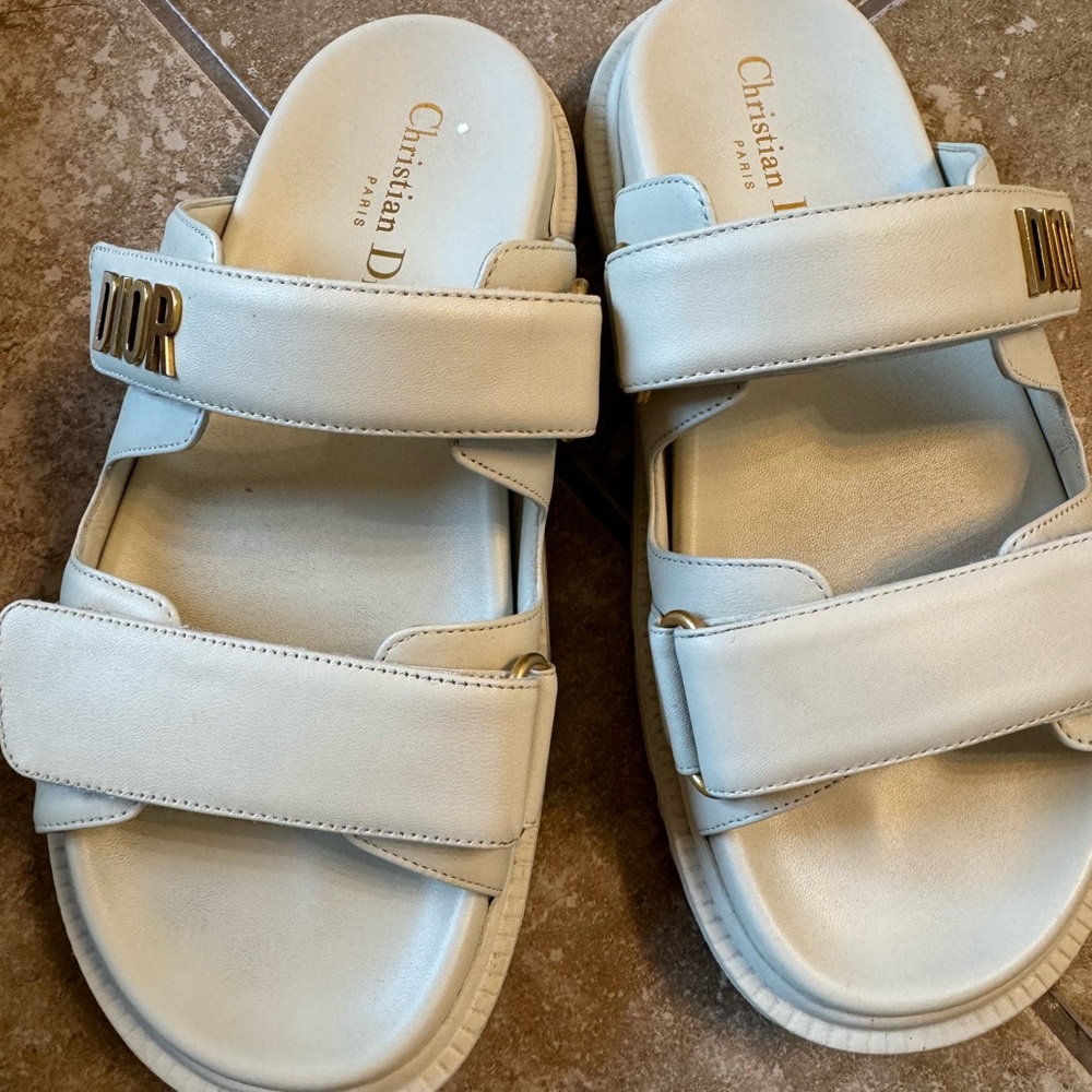 Dior sandals size 37.5
